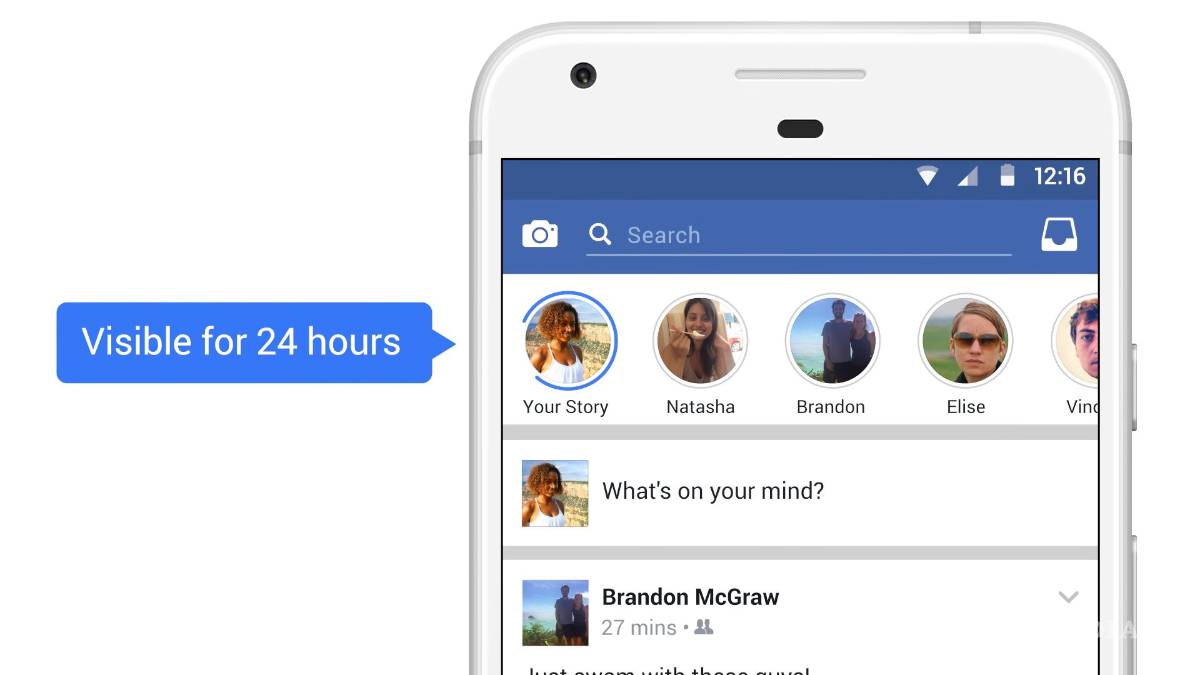 Incorporan ‘Facebook Stories’ en smartphones