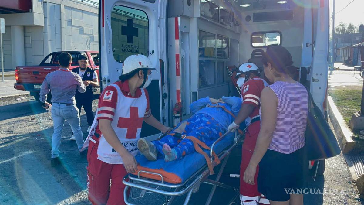 $!La mujer fue trasladada a un hospital privado al norte de la ciudad.