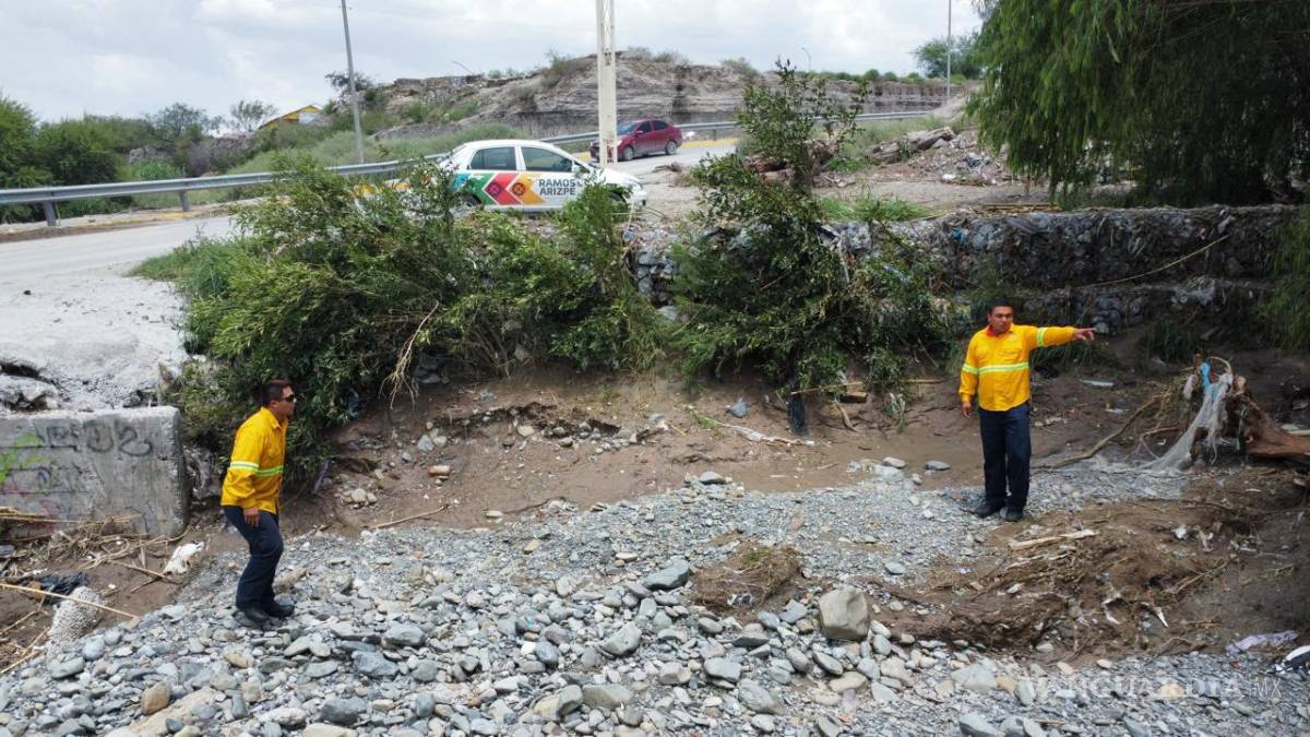 $!Protección Civil pide mantenerse alejado de cauces y zonas bajas durante y después de lluvias intensas.