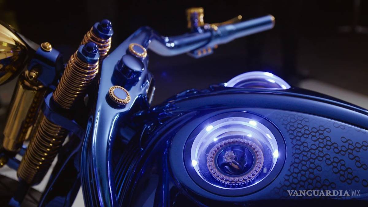 $!Harley-Davidson Bucherer Blue Edition, la moto más cara, casi dos millones de dólares