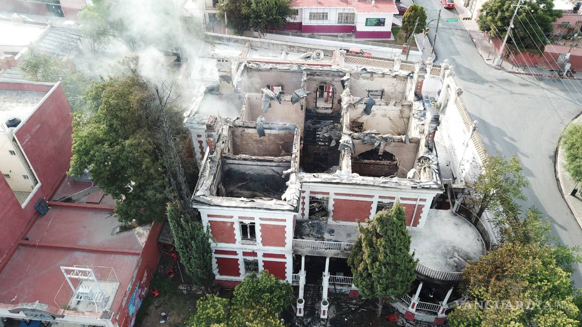 $!Dictamen de Protección Civil determinará si será derrumbada la Casa Alameda de Saltillo