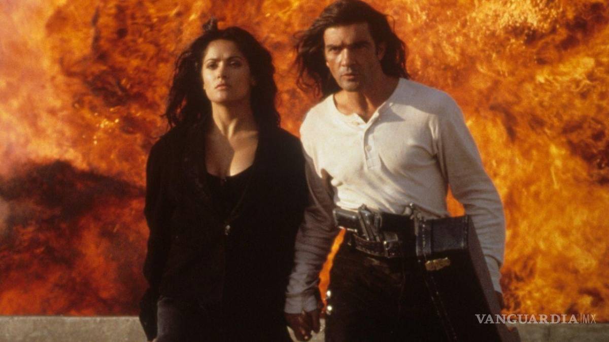 $!Antonio Banderas es la pareja de Salma Hayek en “Pistolero”.