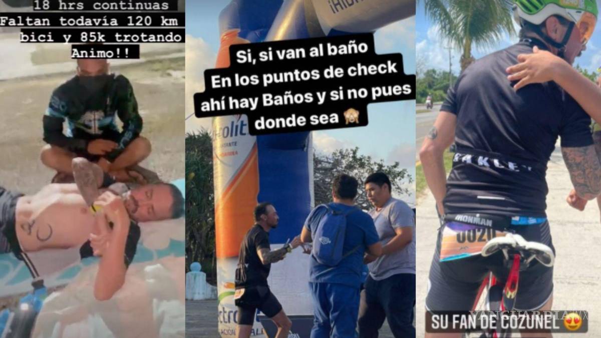 $!El saltillense que casi no ha dormido para completar más de 500 kilómetros en menos de 36 horas