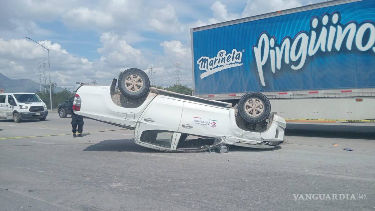 Accidente en carretera a Monclova deja un fallecido y siete lesionados, en Nuevo León