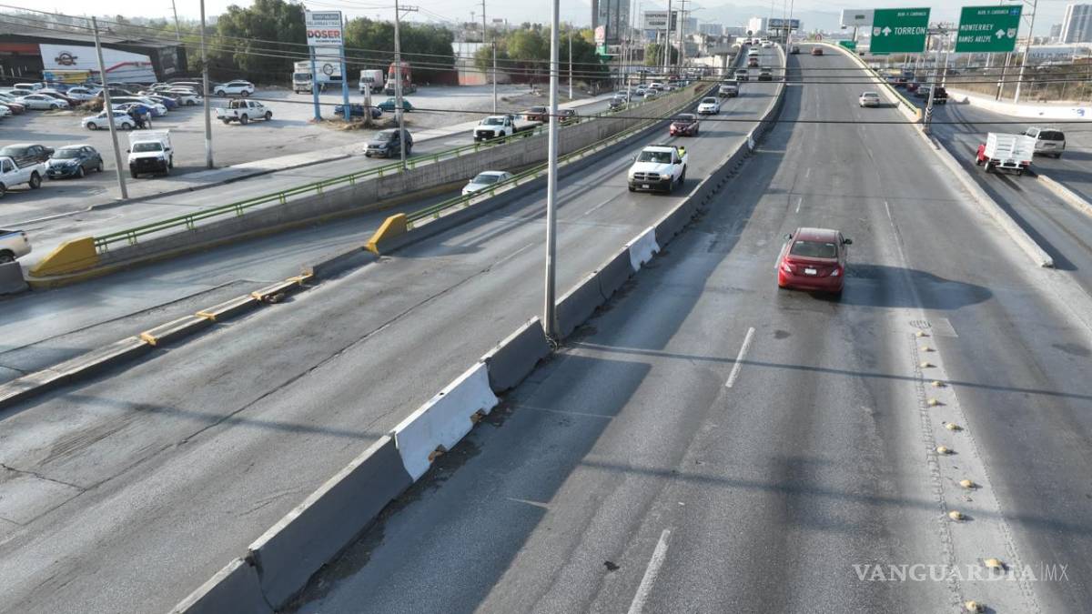 $!Las estructuras alineadas dan seguridad a los automovilistas.