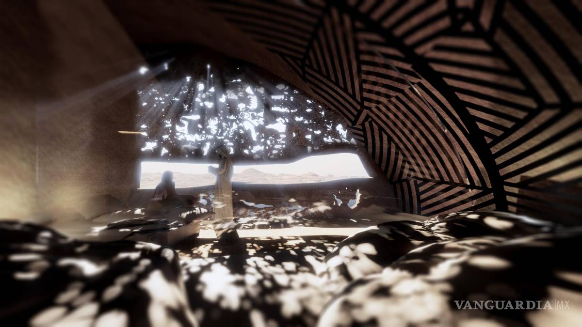 $!Nouvel ve este ‘resort’ como una oportunidad para dar vida a una fuerte experiencia espacial, sensorial y emocional en las fronteras de la naturaleza, la arquitectura y el arte, donde el sonido, la musicalidad, la dureza, la tactilidad, el poder y la complejidad de la naturaleza están en todas partes . EFE/Omar Goncebat/Ateliers Jean Nouvel (AJN)