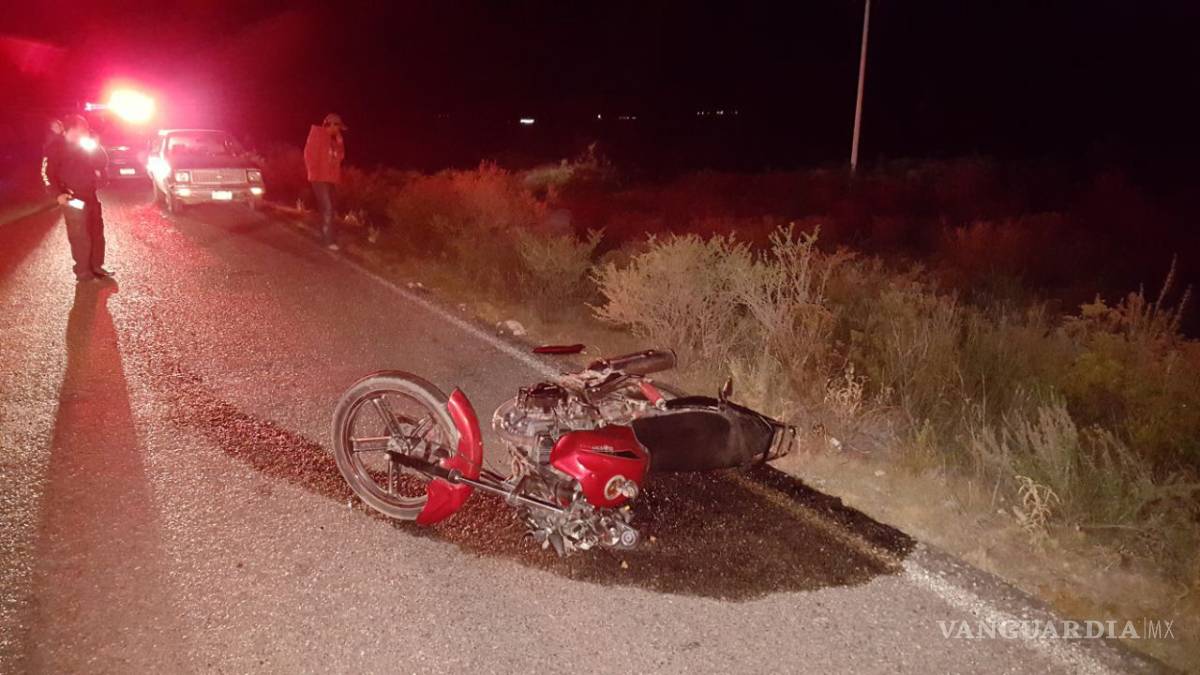 Vaca se atraviesa en la carretera y motociclista se impacta con ella; ambos murieron