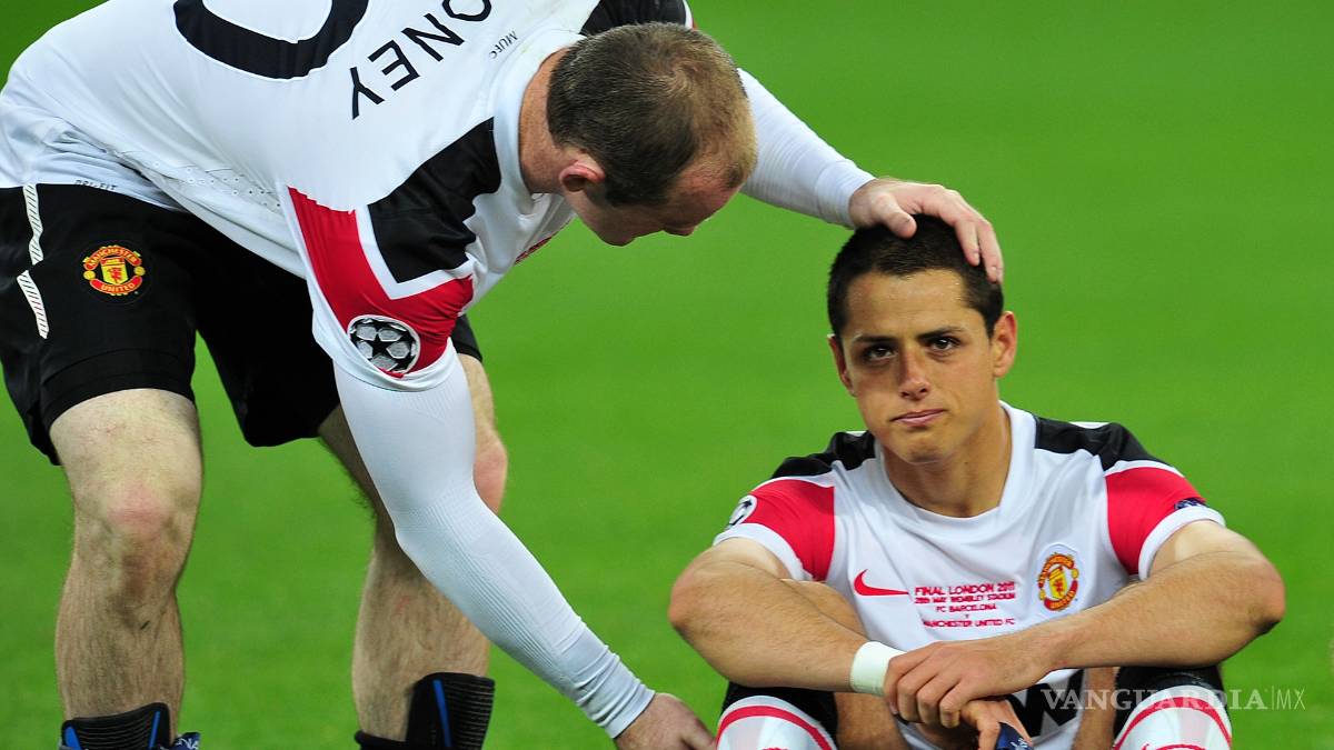 $!Wayne Rooney extraña al 'Chicharito' como compañero de equipo