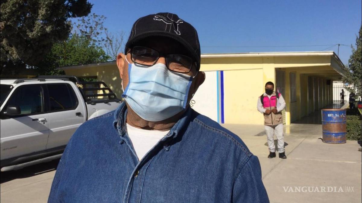 $!Malaquías Hernández, habitante de Saltillo en las votaciones de Revocación de Mandato.