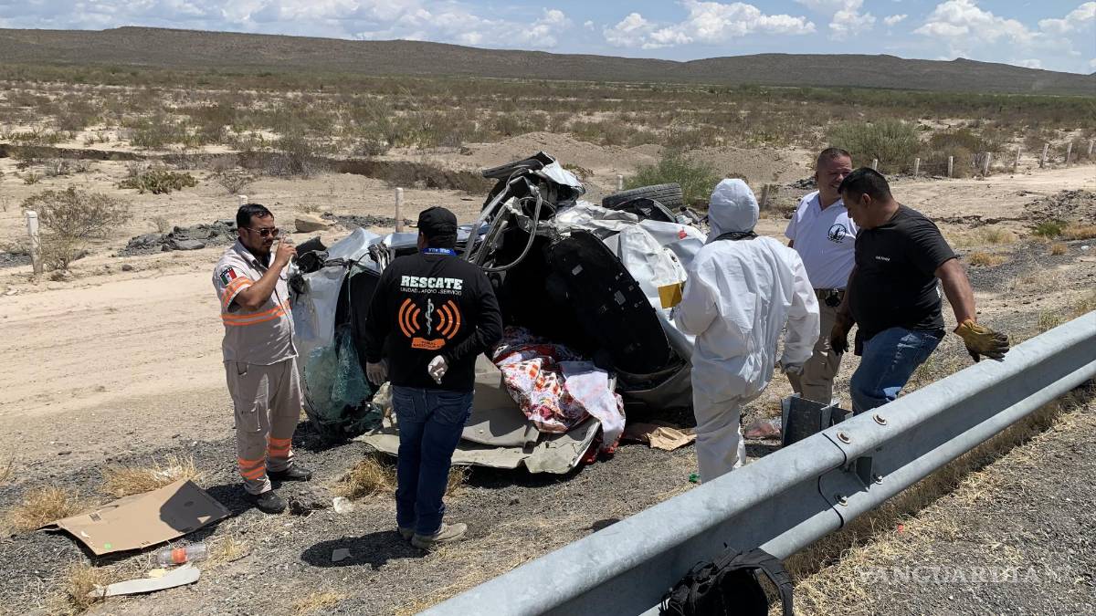 Accidente en autopista Saltillo-Torreón deja una mujer sin vida y cinco ...