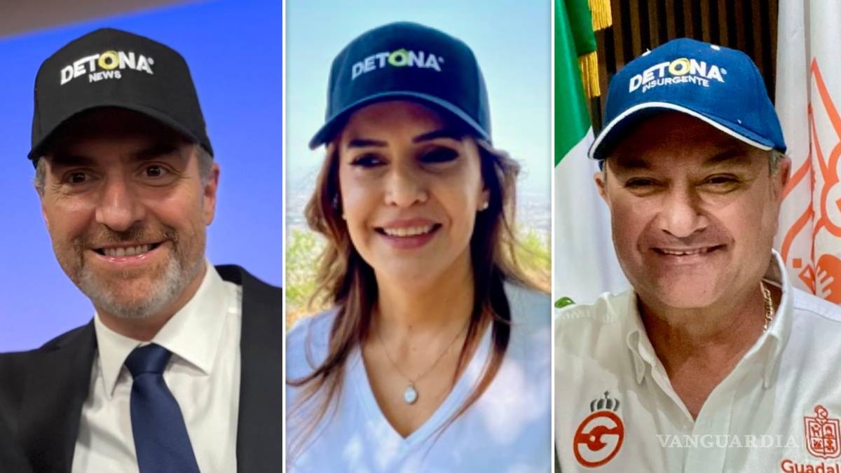 $!Adrián de la Garza, Clara Luz Flores y Héctor García.
