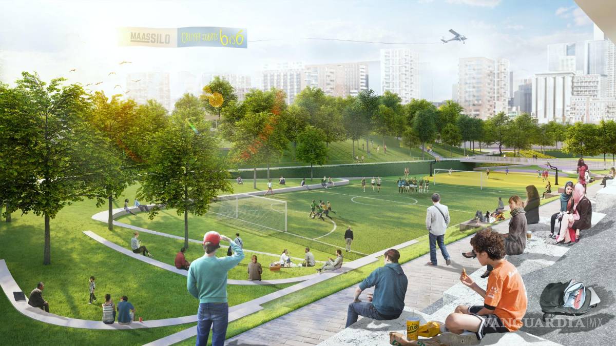 $!Perspectiva del futuro terrestre Parque Nelson Mandela.