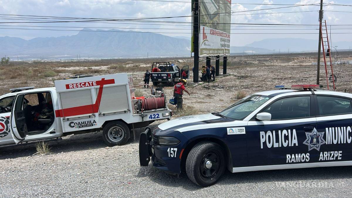 Joven queda inconsciente tras descarga eléctrica, en Ramos Arizpe