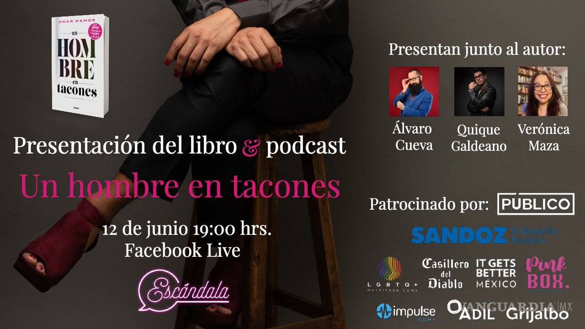 $!Omar Ramos, el andar de un periodista, escritor y activista LGBT+