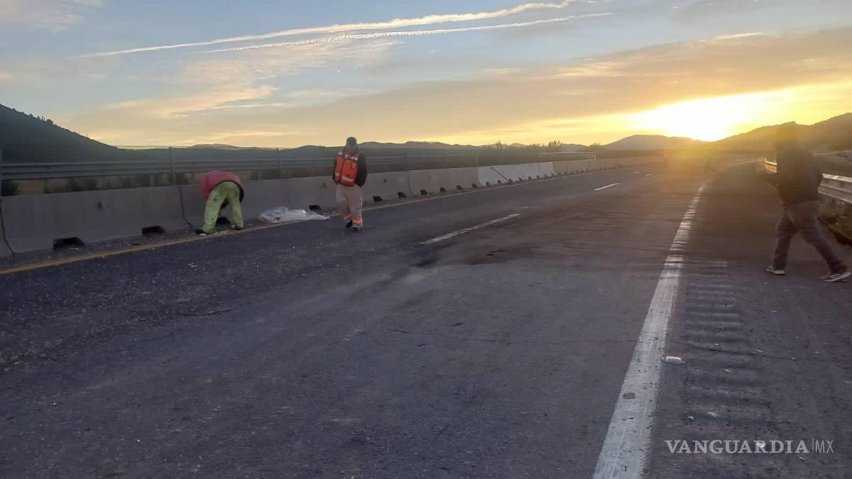 Choque por alcance entre tráileres complica circulación en Los Chorros
