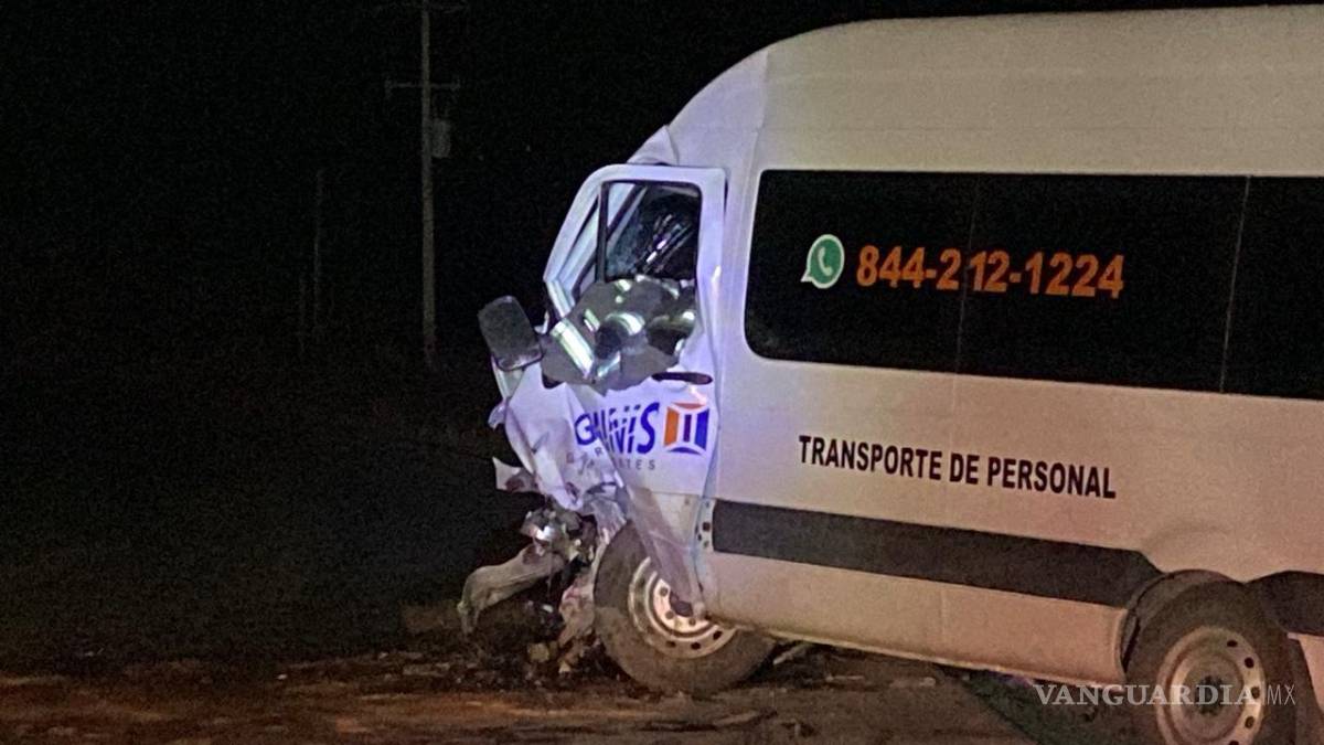 Conductor fallece en choque frontal sobre carretera a Derramadero