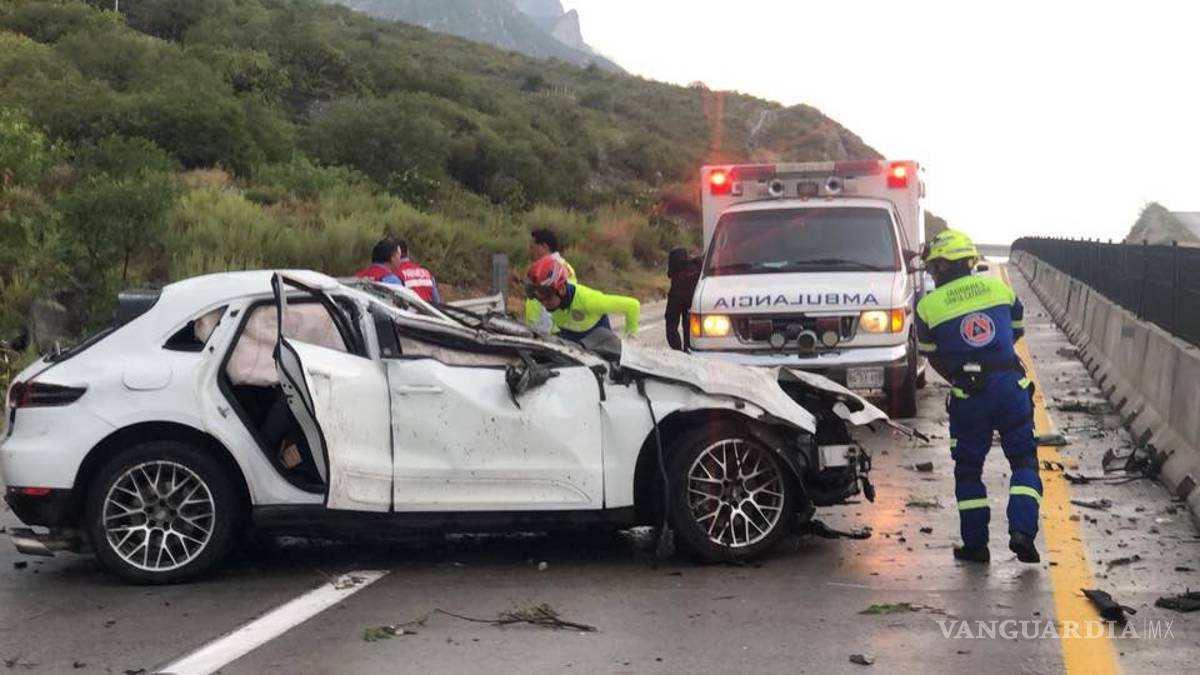 Muere hijo del fundador de Hemsa en accidente de la autopista Saltillo-Monterrey