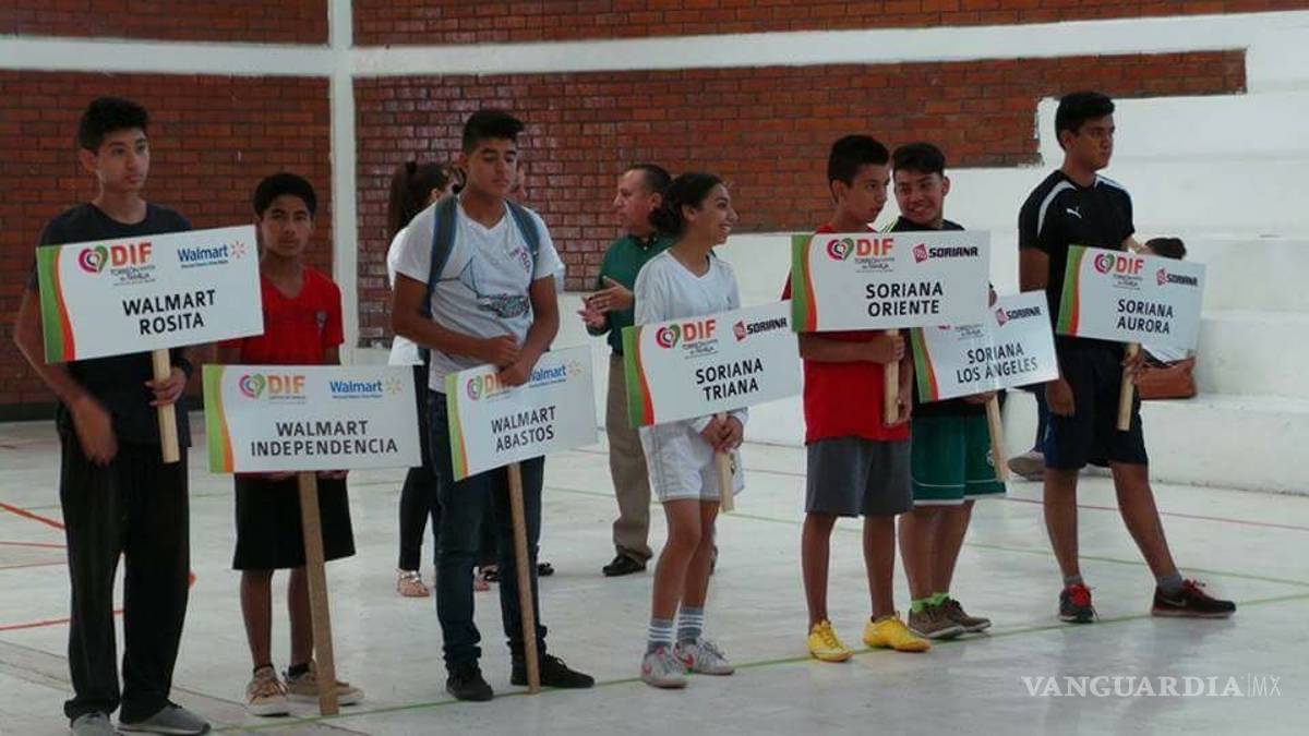 DIF Torreón involucra en el deporte a “cerillitos”