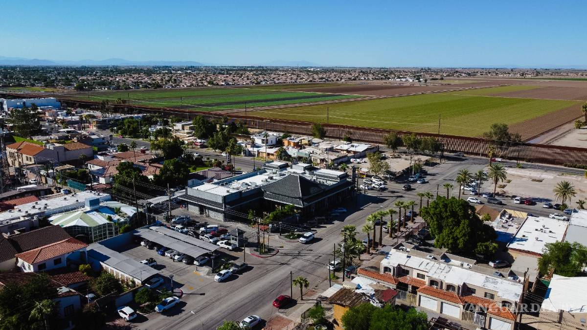 $!Lo único que divide a Mexicali de Estados Unidos es el muro fronterizo. Esta ubicación ha llamado la atención de empresas extranjeras.