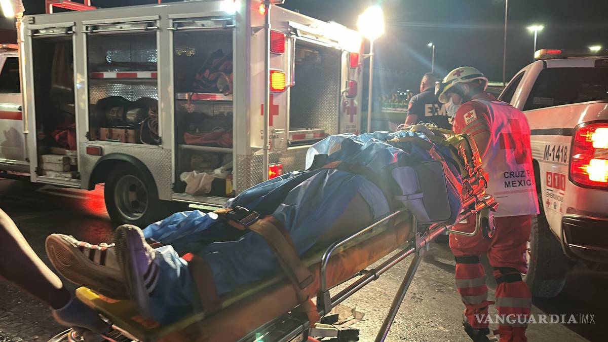 $!El conductor terminó grave.