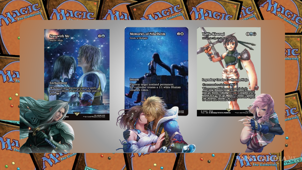 $!FINAL FANTASY X MTG - Esta colaboración abarca desde Final Fantasy de 1987 hasta Final Fantasy XVI