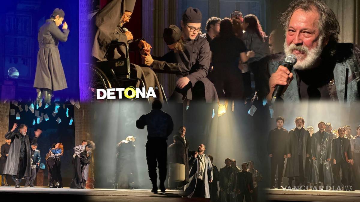 $!Puesta en escena de “Los Hermanos Karamázov”.