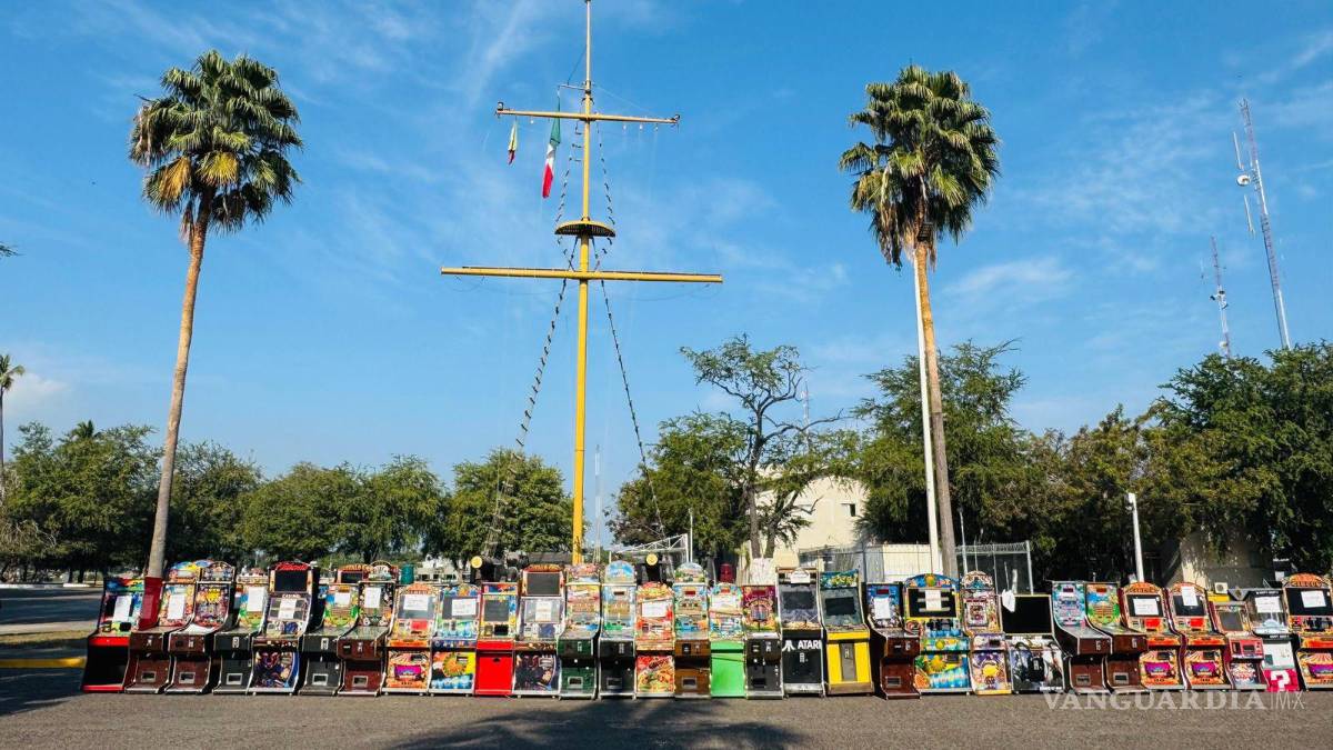 $!Aseguran 98 máquinas tragamonedas en cateos en Lázaro Cárdenas, Michoacán; investigan posible vínculo con delitos