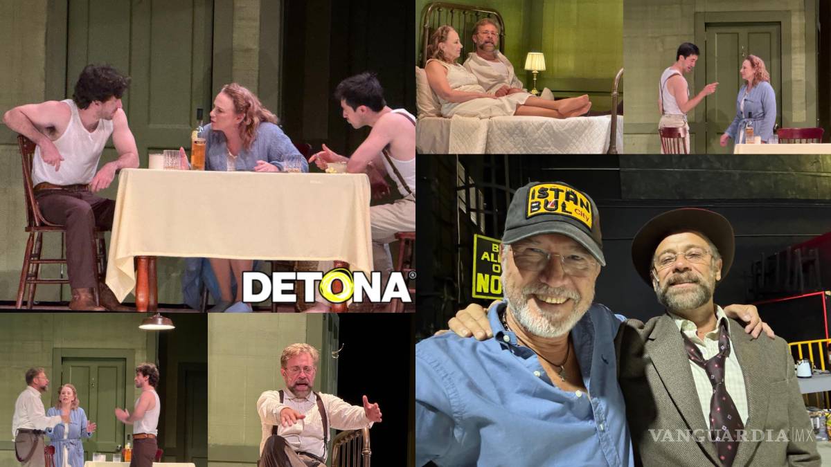 $!Puesta en escena de la obra de teatro “Muerte de un Viajante” en Monterrey.