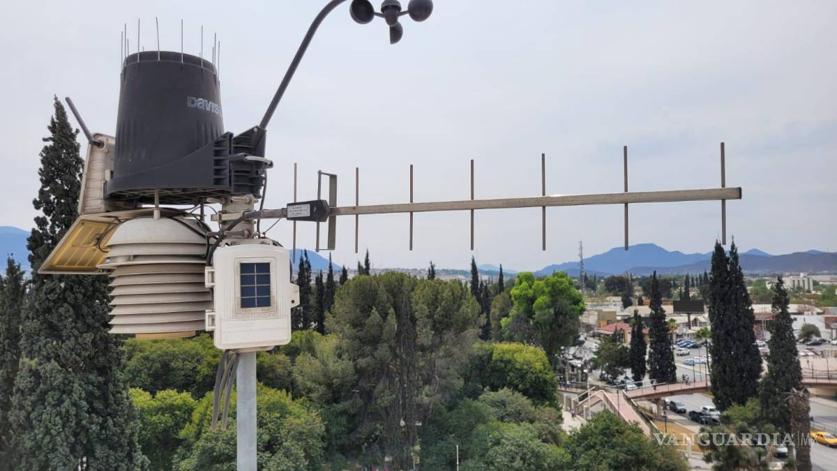 $!El monitoreo del aire se da en el campus de Rectoría de la UAdeC, así como otras unidades.