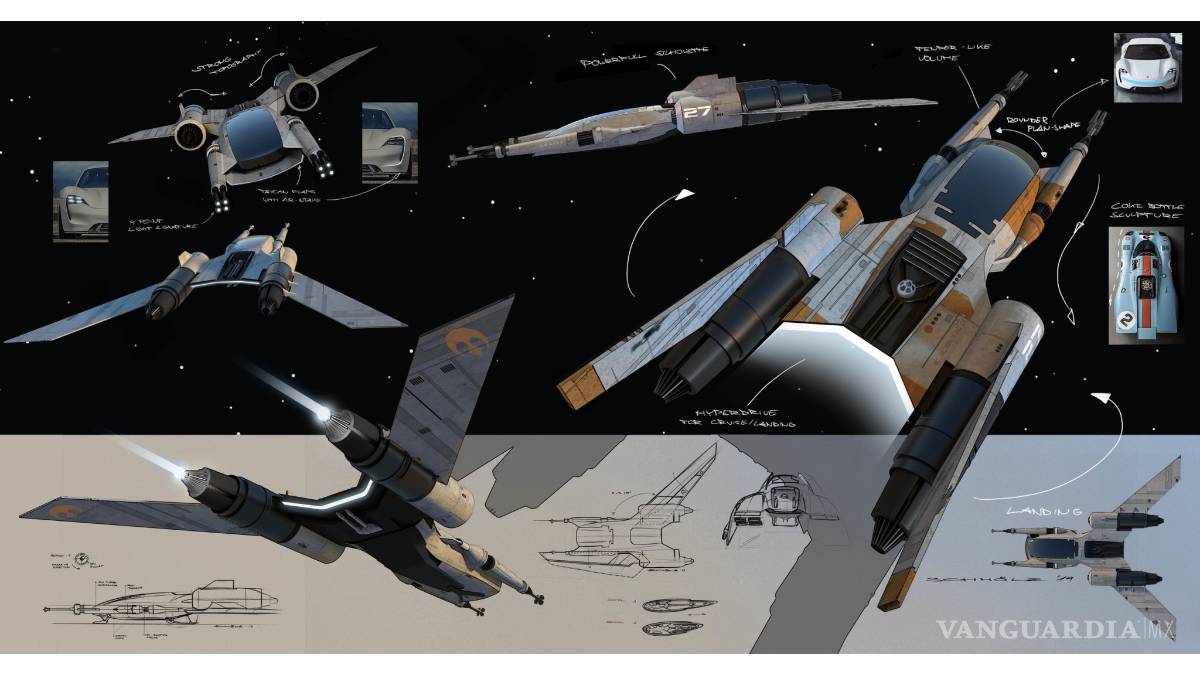 $!Star Wars tendrá una nave Porsche y está casi lista