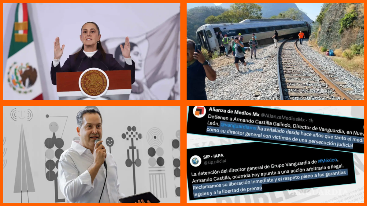 Las noticias más importantes del 14 de enero en México