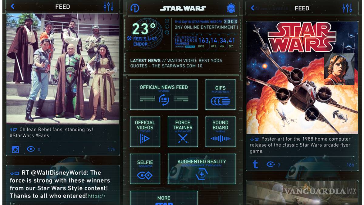$!La fuerza de 'Star Wars' llega a tus apps en Google