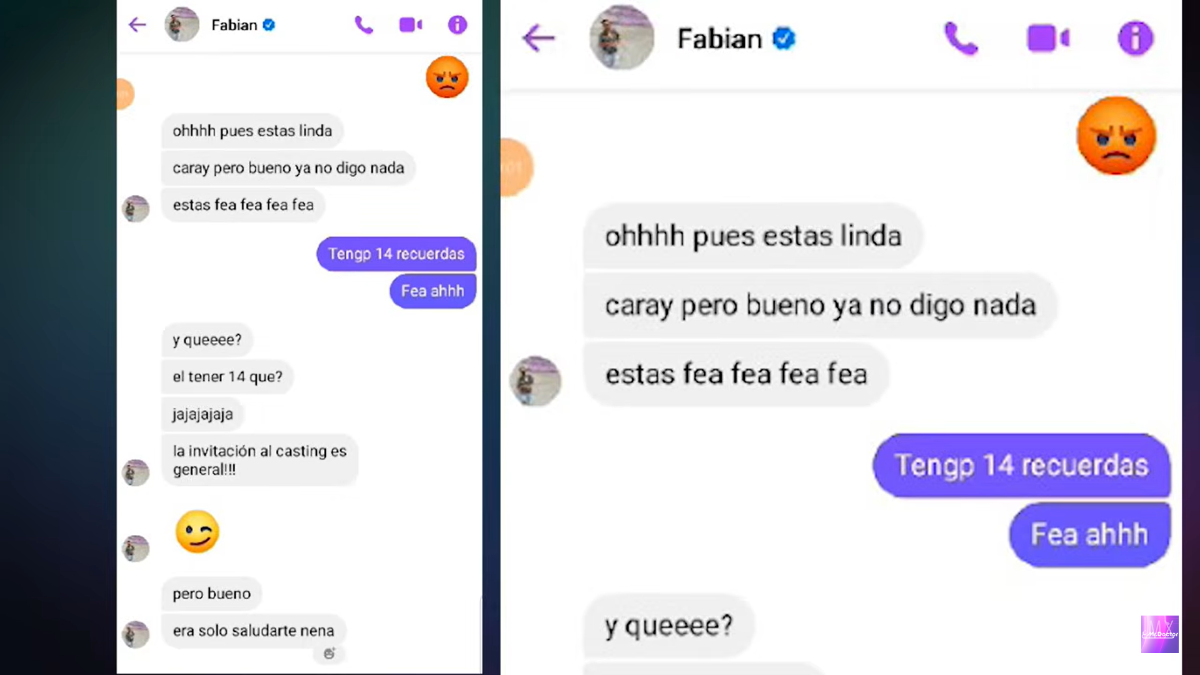 $!Denuncian por grooming al Influencer Mafian TV tras la revelación de conversaciones con una menor de 12 años