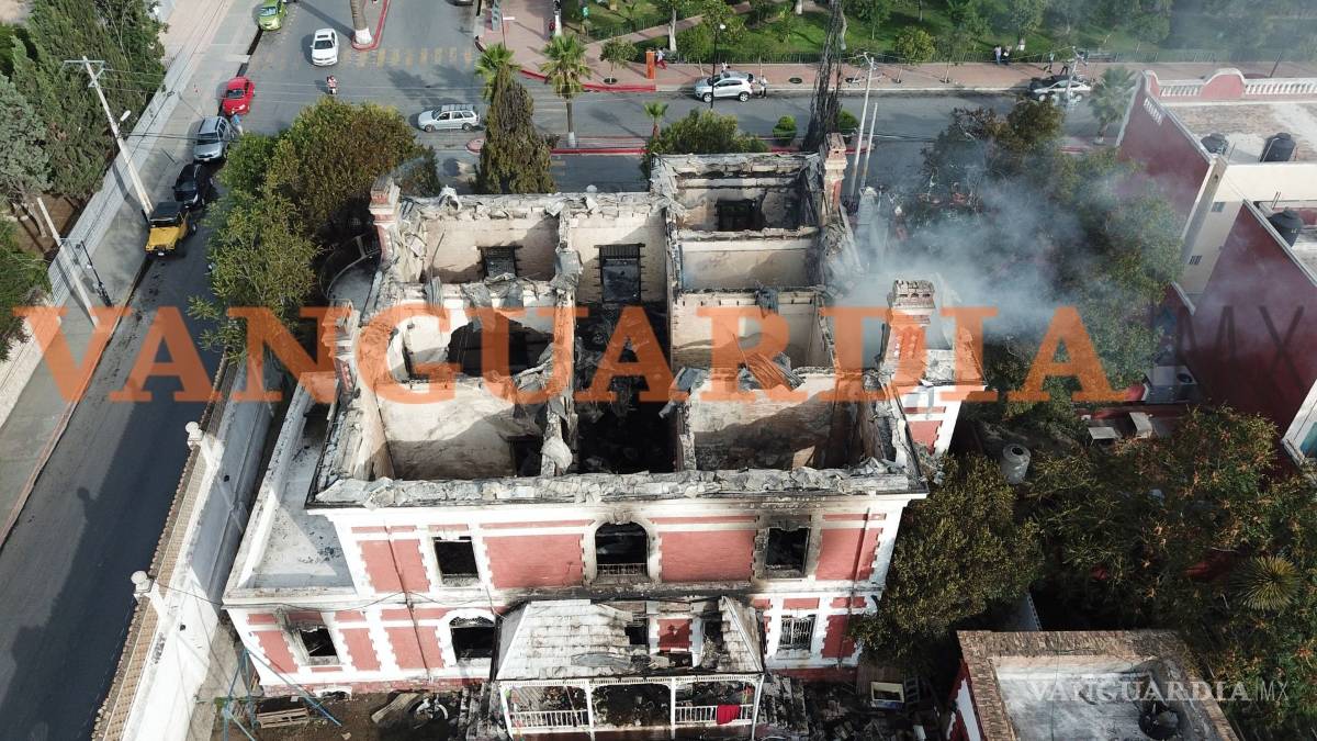 $!Así quedó la Casa Alameda tras el incendio (fotos exclusivas)
