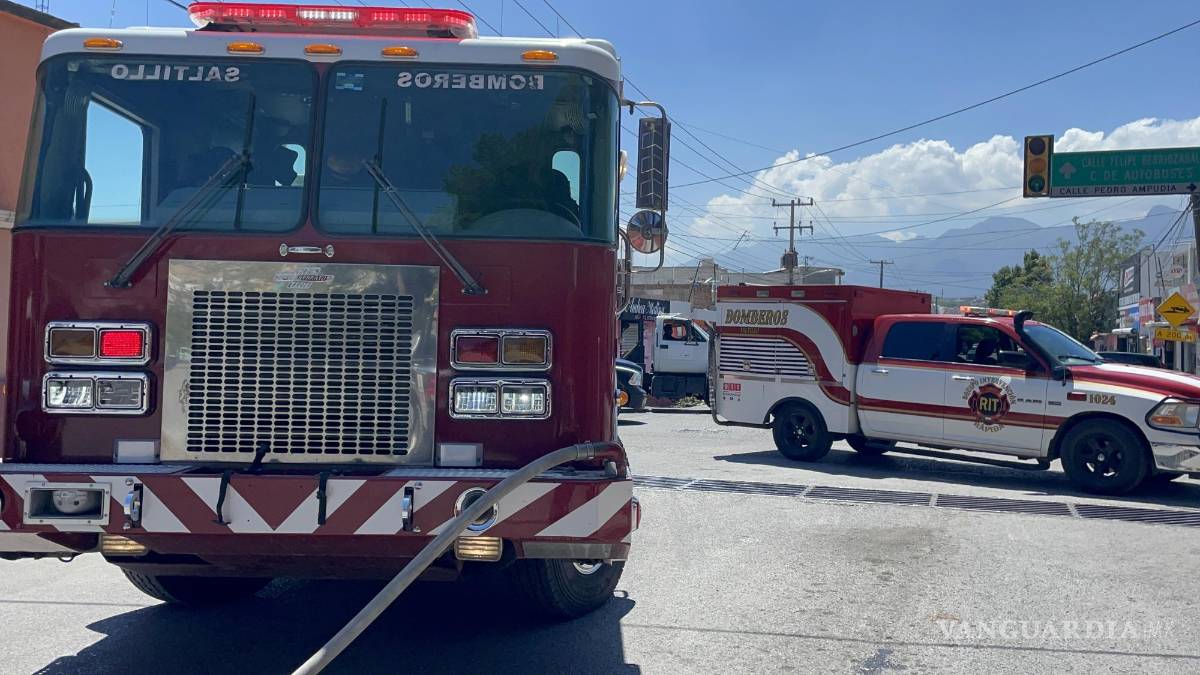 Cortocircuito a punto de provocar incendio en domicilio de Saltillo