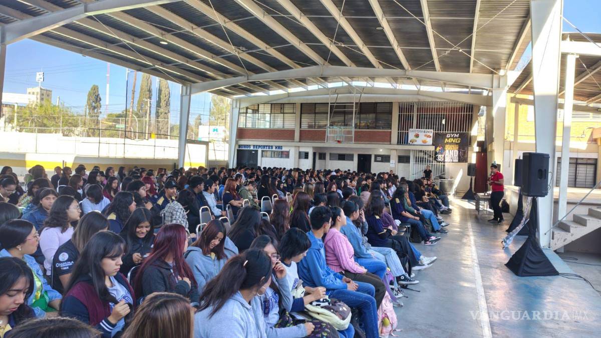$!Participaron alrededor de 450 estudiantes de nivel medio superior.