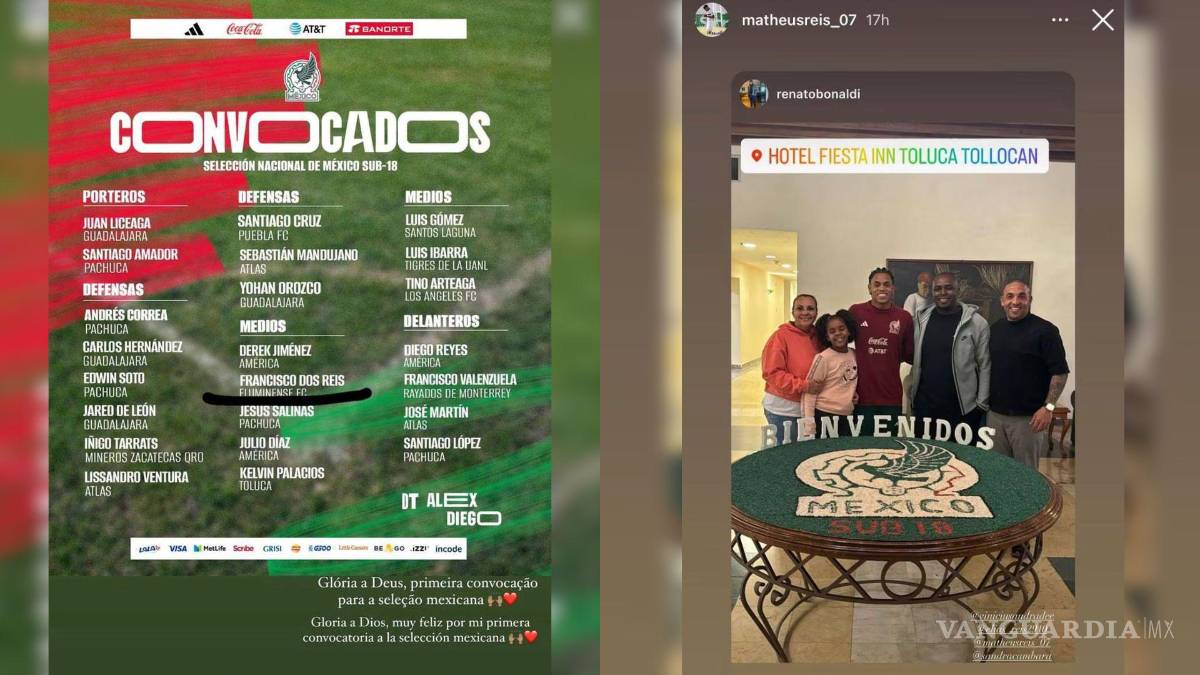 $!El futbolista nacido en Ciudad de México de padre brasileño, fue convocado por primera vez para la Selección Nacional.