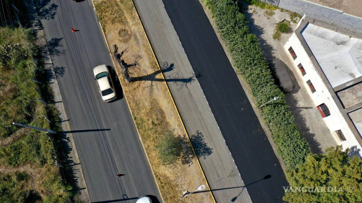 $!Conectando el oriente y poniente de la ciudad, la rehabilitación de esta vialidad mejorará el tránsito para miles de saltillenses.