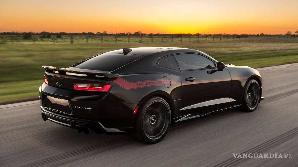 $!Así de poderoso suena "The Exorcist", el Camaro ZL1 de 1000 CV de Hennessey Performance