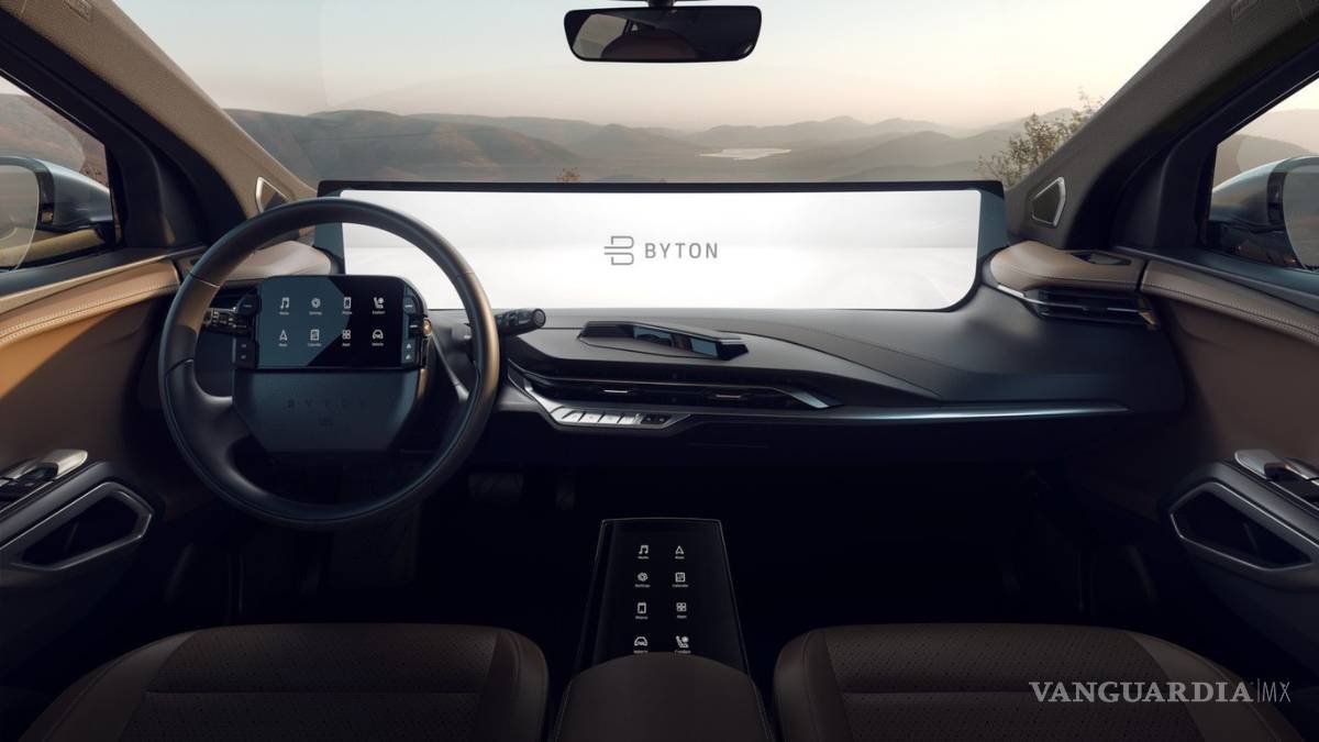 $!Byton M-Byte 2020, impresionante auto électrico que será todo pantalla en su interior