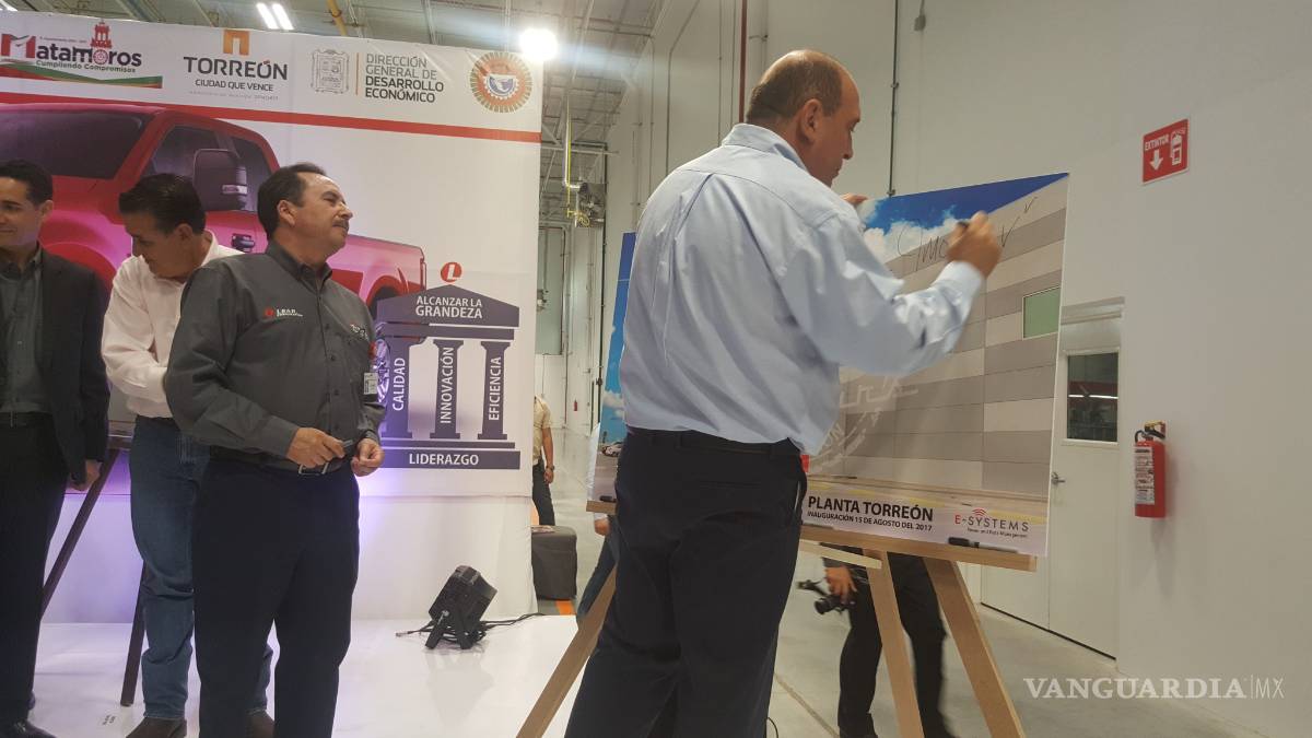 $!Inauguran en Matamoros planta de Sistemas Eléctricos de Lear Corporation