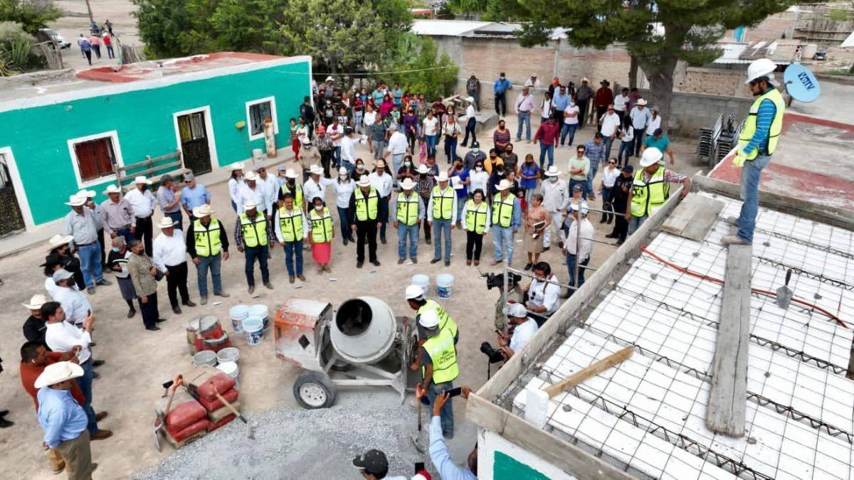 $!Se construirán 322 techos para beneficiar a igual número de familias.