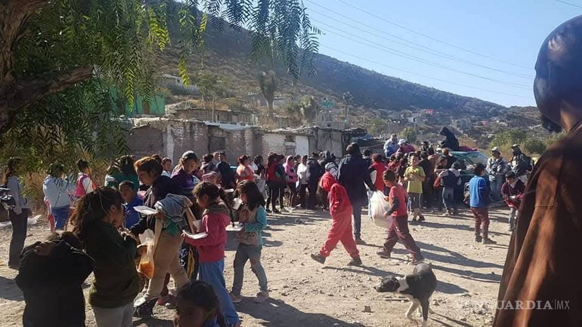 Docente impulsa colecta de alimentos en Saltillo para personas en hospitales