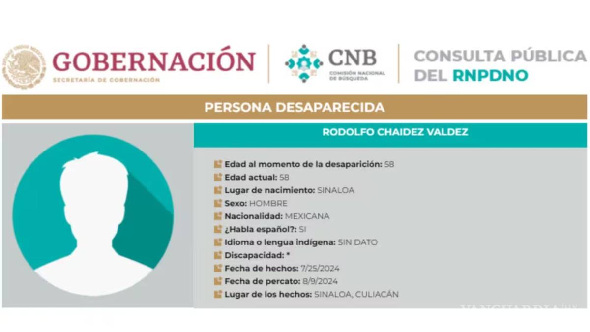 $!Investiga Fiscalía de Sinaloa desaparición de jefe policial y exagente, presuntos escoltas de ‘El Mayo’