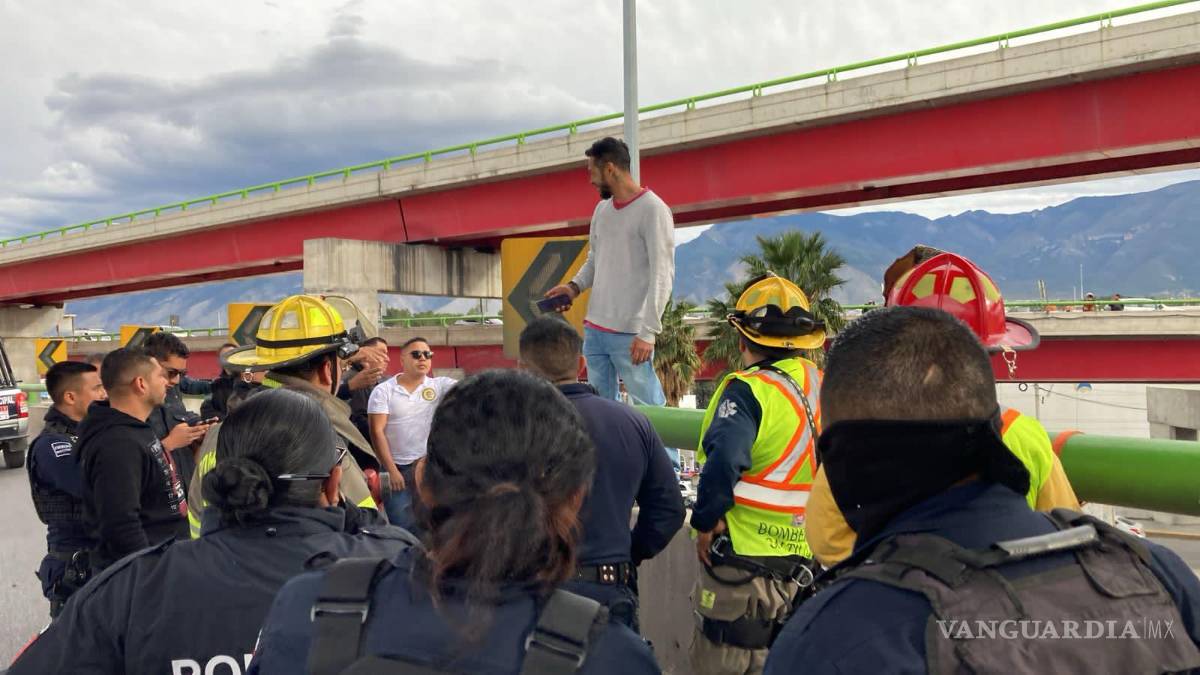 $!Se presume que fueron problemas económicos los que orillaron a este hombre a saltar al vacío.