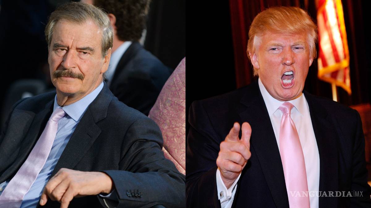 $!‘Ya estamos domesticando a la bestia’, dice Vicente Fox de Trump