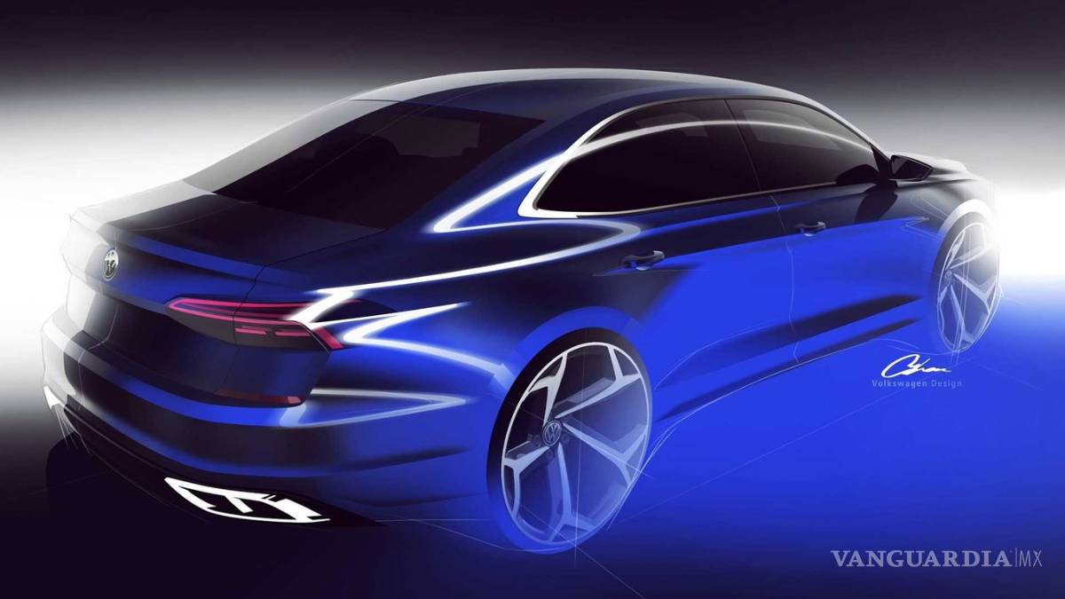 $!Volkswagen Passat 2020 será una fusión del diseño de Arteon y Jetta