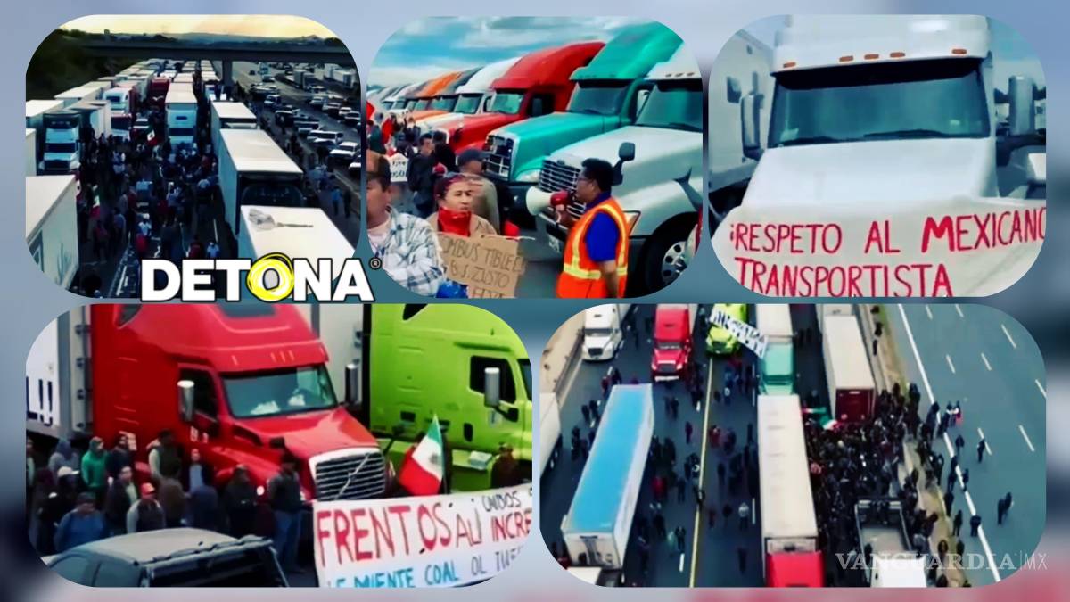 $!Transportistas tomaran las casetas y carreteras en protesta por violencia contra ellos.