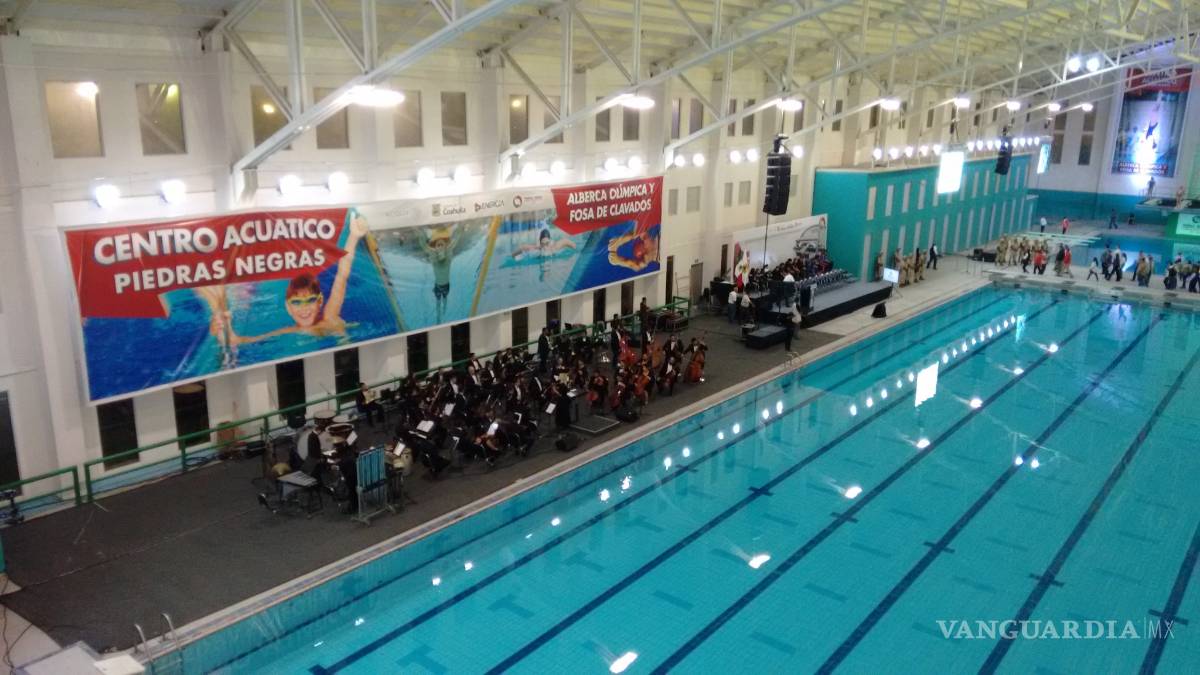 $!Inauguran complejo acuático, el más grande en el norte y noreste de México; participa la selección mexicana de nado
