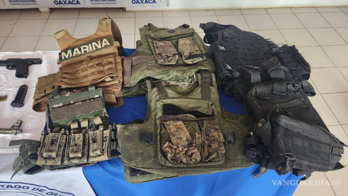 $!Fiscalías de Oaxaca y Veracruz desarticulan casa de seguridad del grupo ‘El Trige’; detienen a 2